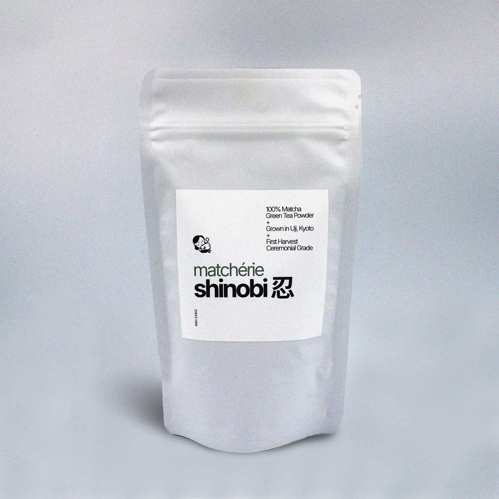 Matchérie Shinobi 100g First Harvest Ceremonial Grade Matcha Bag